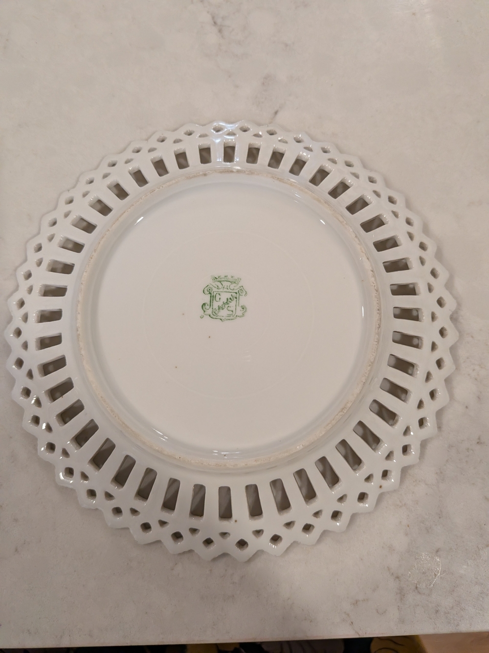 Antique 1893-1920s Hand Painted Carl Schumann Arzberg Plate 7" In Diameter